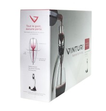 Подарочный набор с Аэратором на подставке для красного вина Vinturi Red Wine Aerator & Tower Set