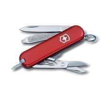 Нож-брелок VICTORINOX Signature, 58 мм, 7 функций, красный