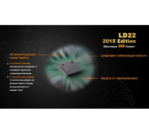 Фонарь Fenix LD22 (2015) Cree XP-G2 (R5), LD22XPG2R52015