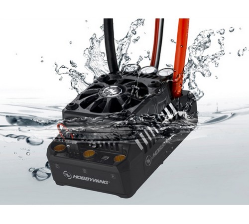 Бесколлекторный регулятор Hobbywing EZRUN MAX5 (200A-1300A, 1/5) влагозащищённый