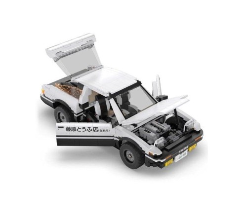 Конструктор CADA автомобиль Toyota AE86 TRUENO 1/12 (1324 детали)