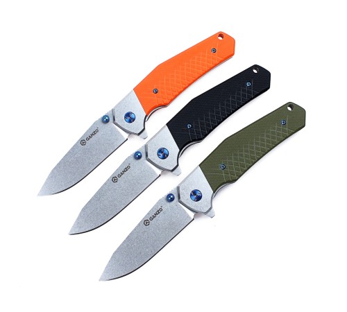 Нож Ganzo G7492 черный, G7492-BK