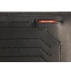 Обложка для паспорта VICTORINOX Altius Edge Leibnitz с защитой RFID, чёрная, кожа наппа, 11x2x15 см