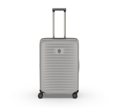 Чемодан VICTORINOX Airox Advanced, серо-белый матовый, 100% поликарбонат Makrolon, 46x29x69 см, 75 л