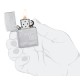 Зажигалка ZIPPO James Bond™ с покрытием Satin Chrome, латунь/сталь, серебристая, 38x13x57 мм