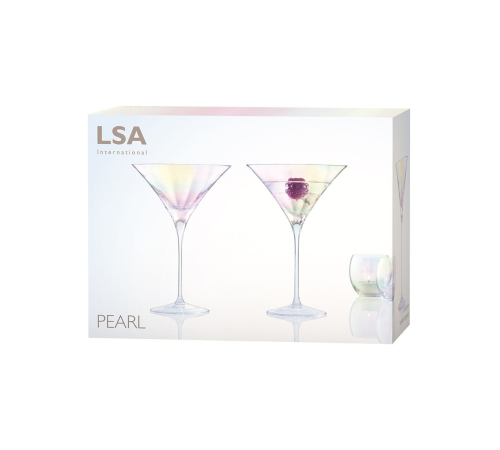 Lsa International Набор бокалов для коктейлей Pearl, 300 мл, 2 шт.