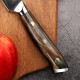 Нож из дамасской стали для овощей Keemake 3,5 Inch Paring Knife, бежевый