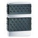 Зажигалка ZIPPO, с покрытием Brushed Chrome, латунь/сталь, серебристая, матовая, 36x12x56 мм