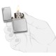 Зажигалка ZIPPO Vintage™с покрытием High Polish Chrome, латунь/сталь, серебристая, 38x13x57 мм