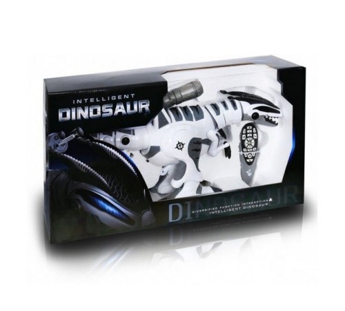 Радиоуправляемый робот-динозавр LENENG TOYS K9 Dinosaur звук, свет, танцы, сенсор, стреляет