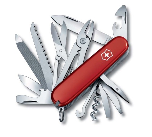 Нож перочинный VICTORINOX Handyman, 91 мм, 24 функции, красный
