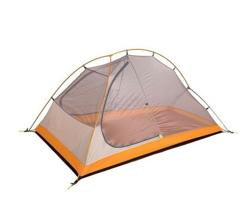 Палатка  Naturehike сверхлегкая + коврик NH18A180-D, оранжевая, 6927595731949