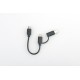 Кошелек Pierre Cardin с рower bank, черный, 20,5 х 11,0 х 3,0 см