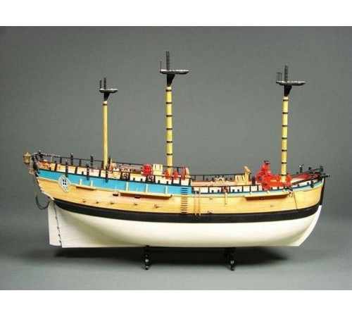 Сборная картонная модель Shipyard барк HMB Endeavour (№33), 1/96