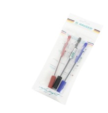 Набор: Шариковая ручка Hauser Grip-Well - 3шт
