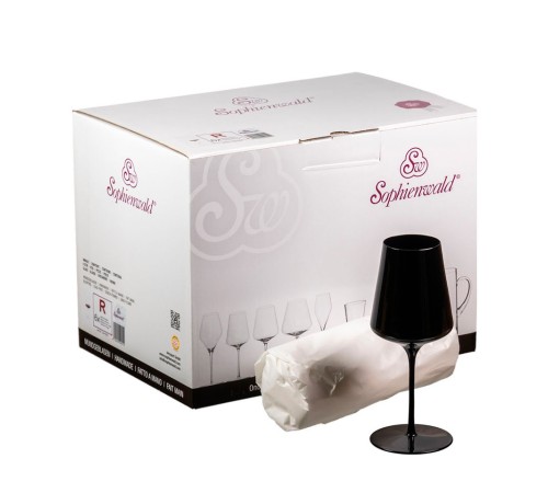 Бокалы для вина Sophienwald Black Line Bordeaux 2 шт.