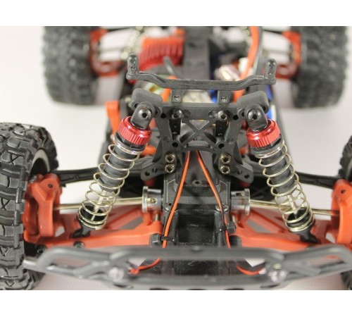 Радиоуправляемый шорт-корс Remo Hobby Rocket UPGRADE V2.0 (красный) 4WD 2.4G 1/16 RTR