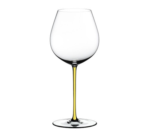 Бокал для вина Riedel Old World Pinot Noir Fatto A Mano Yellow