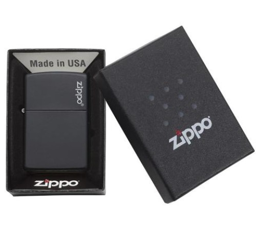Зажигалка ZIPPO Classic с покрытием Black Matte, латунь/сталь, чёрная, матовая, 38x13x57 мм
