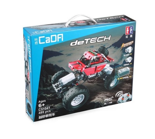 Р/У конструктор CADA deTech Off-Road Crawler (489 деталей)