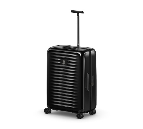 Чемодан VICTORINOX Airox, черный, 100% поликарбонат Makrolon, 46x29x69 см, 74 л