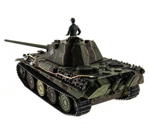 Р/У танк Taigen 1/16 Panther type F (Германия) HC версия, башня на 360, подшипники в ред., 2.4G RTR