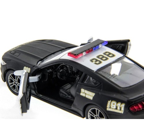 Машина Kinsmart 1:38 Ford Mustang GT 2015 (Police) инерция (1/12шт.) б/к