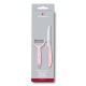 Набор из 2 кухонных ножей VICTORINOX Swiss Classic: нож для томатов и столовый нож 11 см, розовый