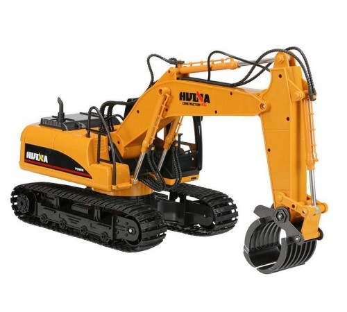 Радиоуправляемый экскаватор c погрузчиком бревен HUI NA TOYS 2.4G 16CH 1/14 RTR