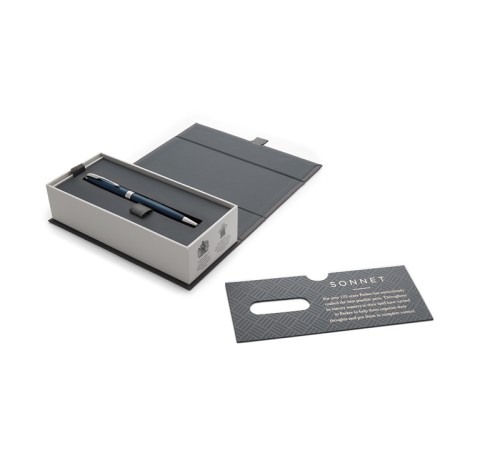 Шариковая ручка Parker ESSENTIAL Sonnet Laque Blue CT