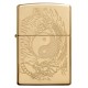 Зажигалка ZIPPO Classic с покрытием High Polish Brass, латунь/сталь, золотистая, 38x13x57 мм