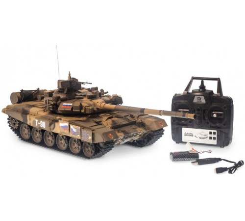 Радиоуправляемый танк Heng Long Russian Main Battle Tank Upgrade V7.0  2.4G 1/16 RTR
