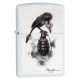 Зажигалка ZIPPO Spazuk с покрытием White Matte, латунь/сталь, белая, матовая, 38x13x57 мм