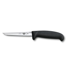 Нож для птицы VICTORINOX Fibrox с лезвием 11 см и рукоятью среднего размера, чёрный