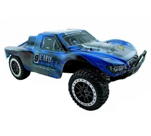 Радиоуправляемый шорт-корс Remo Hobby 9EMU TWINS MOTOR (синий) 4WD 2.4G 1/8 RTR