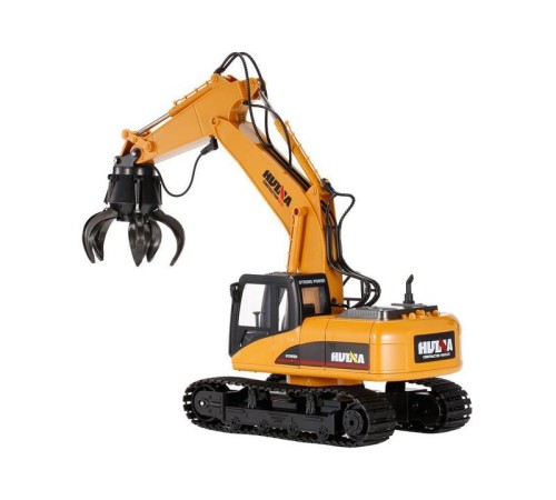 Радиоуправляемый экскаватор c шаровым захватом HUI NA TOYS 2.4G 16CH 1/14 RTR