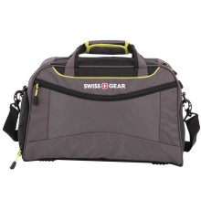 Сумка SWISSGEAR, серый/салатовый, полиэстер 900D, 48х24x30 см, 35 л