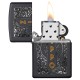 Зажигалка ZIPPO Classic с покрытием Black Matte, латунь/сталь, черная, 38x13x57 мм