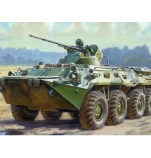 Сборная модель ZVEZDA Российский бронетранспортер БТР-80А, 1/35