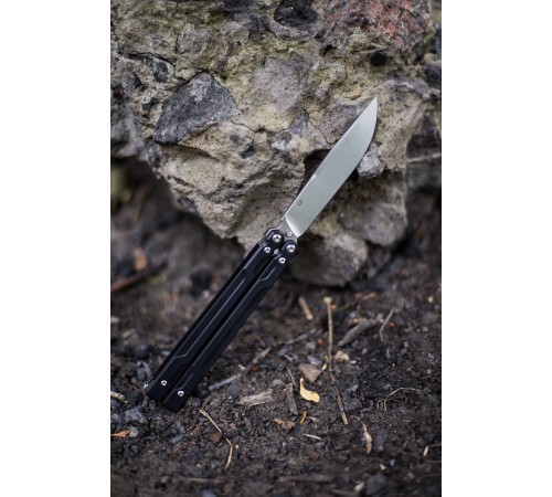 Нож-бабочка Ganzo G766-BK, черный