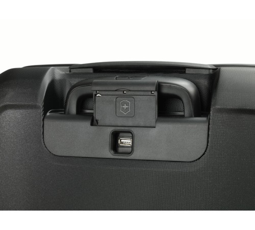 Чемодан VICTORINOX Connex, чёрный, поликарбонат Makrolon, 40x20x55 см, 34 л