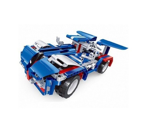 Р/У конструктор Qihui Mechanical Master 2 в 1 Тягач и Спорткар (455 деталей)