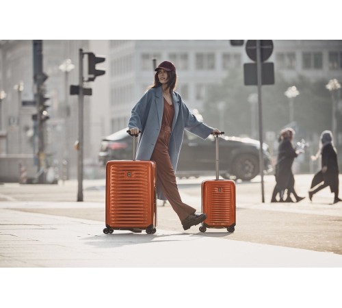 Чемодан VICTORINOX Airox, оранжевый, 100% поликарбонат Makrolon, 50x32x75 см, 98 л