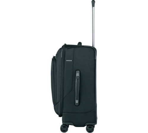 Чемодан VICTORINOX VX One VX 24 Dual-Caster, чёрный, нейлон 1000D/кожа, 42x30x63 см, 79 л