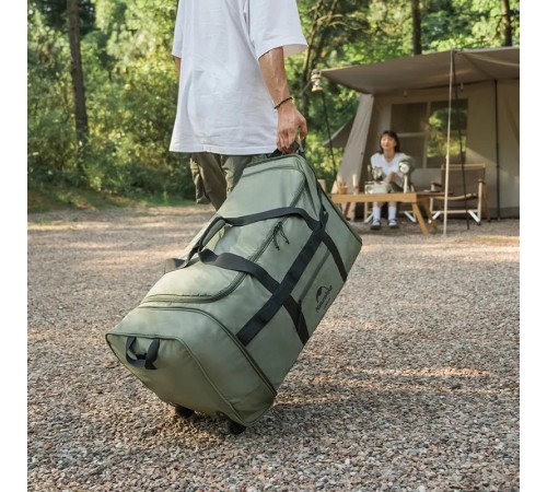 Складная туристическая сумка-тележка Naturehike NH21LX003 XS03 зелёный