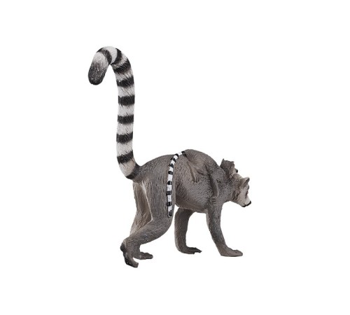 Фигурка KONIK Кошачий лемур с детенышем
