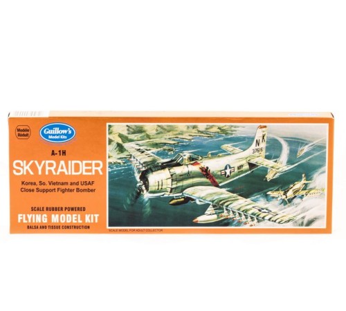 Сборная дер.модель.Самолет Skyraider. Guillows 1:35