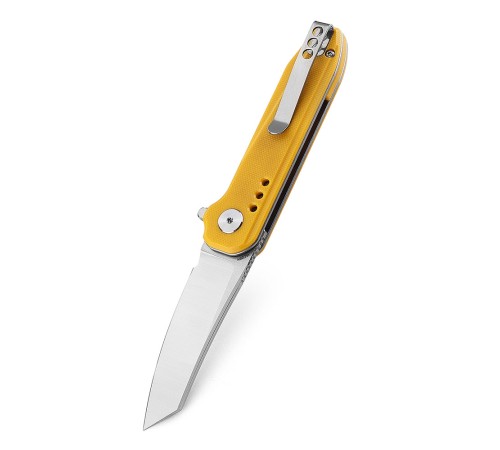 Нож Bestech Syntax сталь 14C28N, рукоять G10 желтая