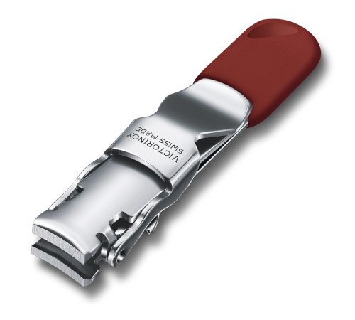 Книпсер VICTORINOX с отверстием для шнурка, сталь, красный, в блистере