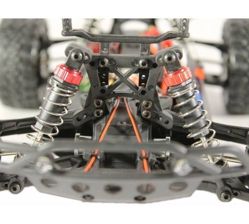 Радиоуправляемый шорт-корс Remo Hobby Rocket V2.0 (красный) 4WD 2.4G 1/16 RTR